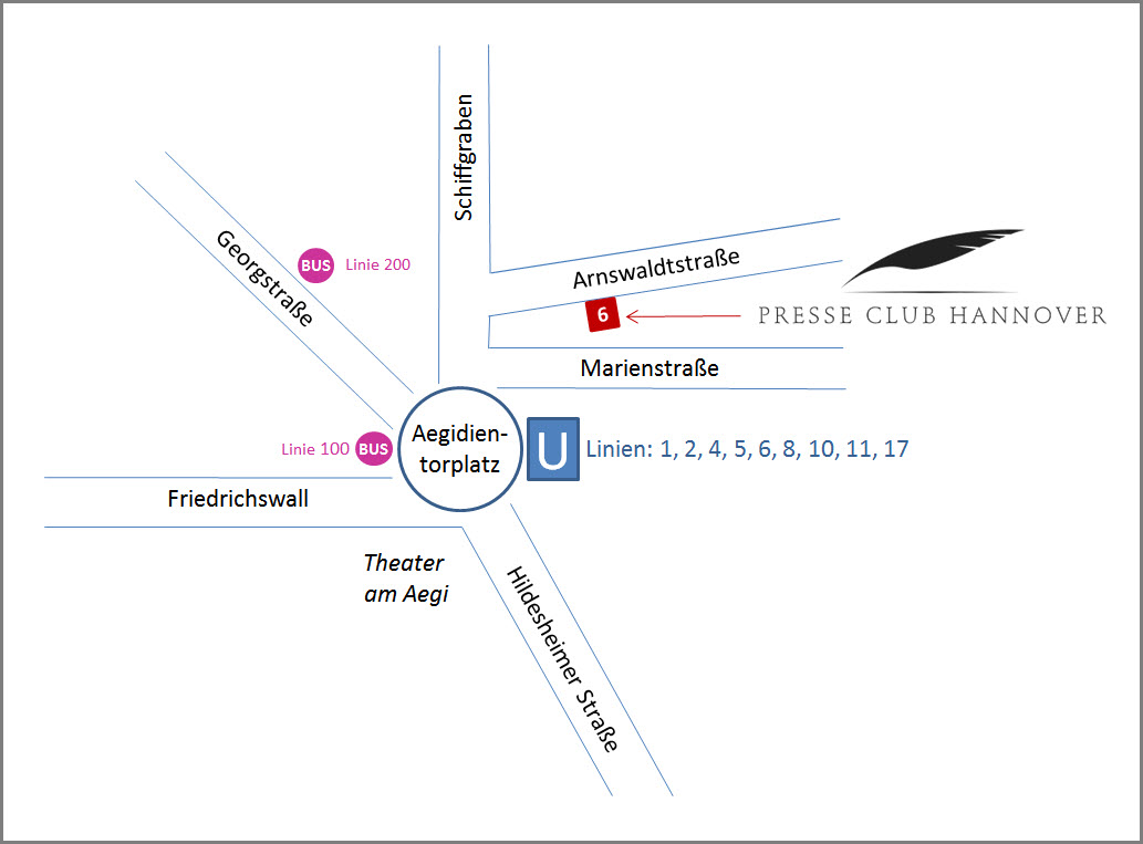 Anfahrtskizze
