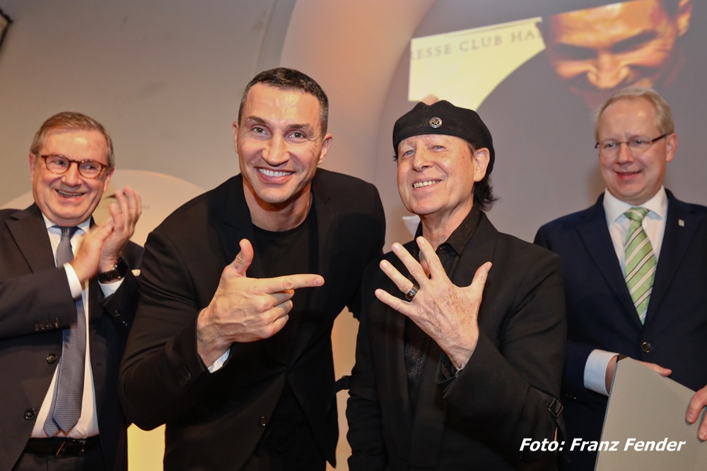 Klaus Meine und Wladimir Klitschko