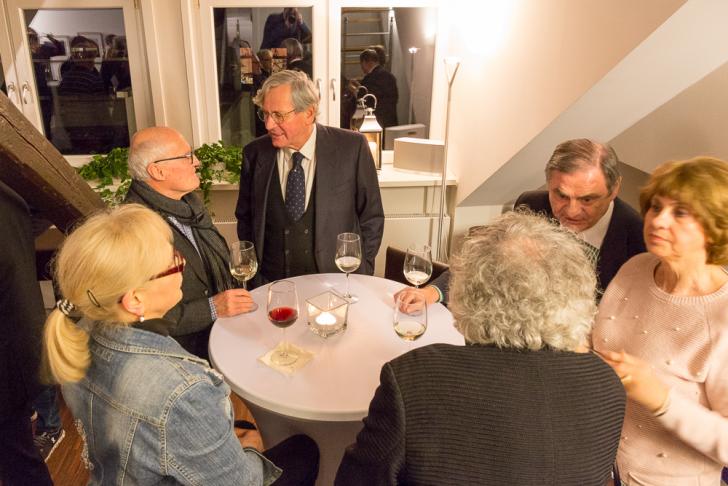 Gäste beim Neujahrsempfang