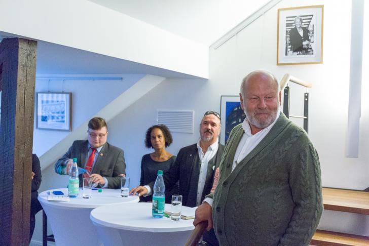 Jürgen Köster mit Kandidaten