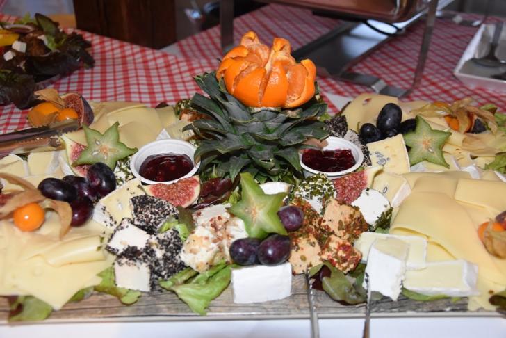 Das Catering kam wie immer vom Extrablatt