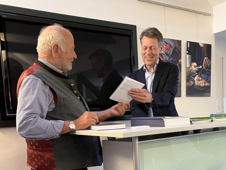 Jürgen Köster und Dr. Georg Schütte