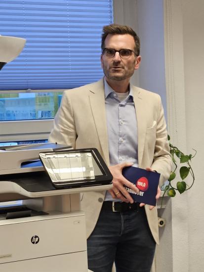 Geschäftsführer Benjamin Kahnt – Foto: Dr. Sabine Wilp