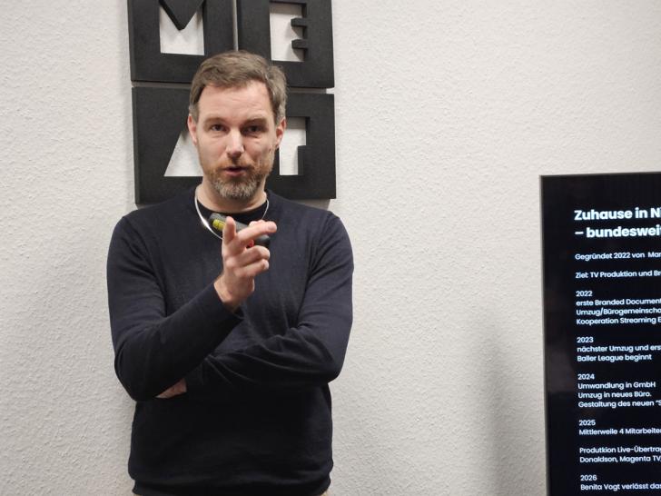 Henning Thielke bei seinem Vortrag