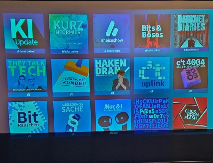 Folie: Podcast-Überblick