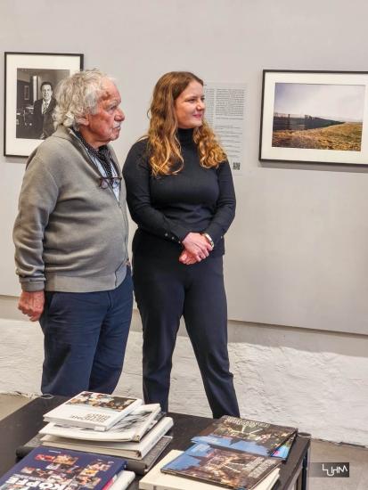 Joachim Giesel mit Enkelin Rickie Lynne | Foto: Thorsten Luhm