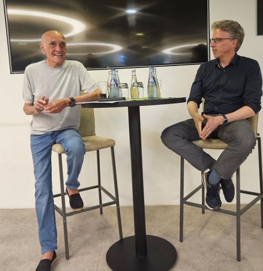 Martin Kind (links) und Heiko Randermann
