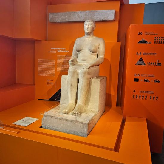 Baumeister der Cheops-Pyramide in Gizeh