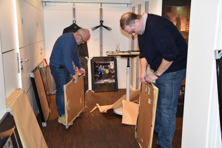 Auspacken der Bilder