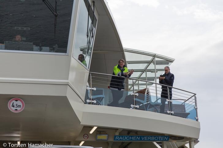 Auf dem Schiff