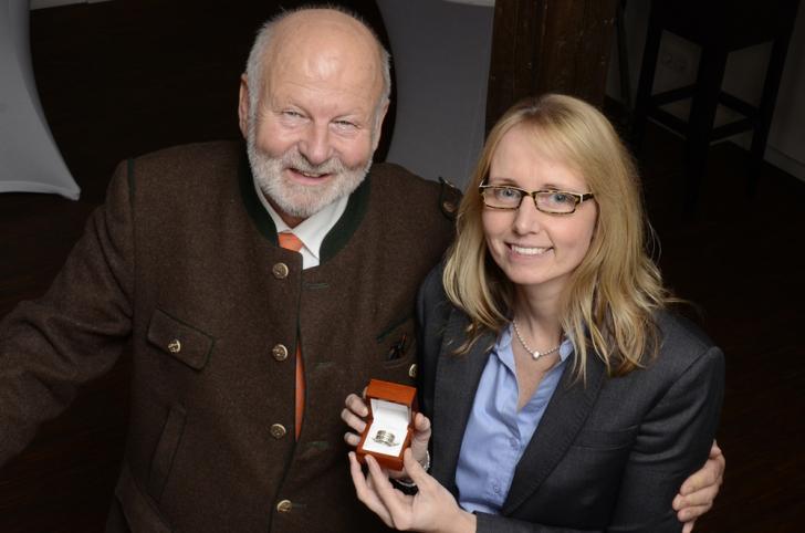 Jürgen Köster mit Andrea Spielmeyer