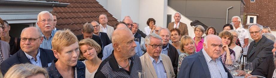 Mitglieder auf der Terrasse des PCH