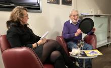 Harald Böhlmann mit Ariane Jablonka