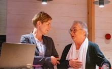 Gwendolin von der Osten und Sabine Wilp