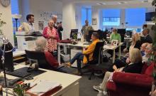 Benjamin Kahnt und Sabine Wilp begrüßen die Gäste – Foto: Katharina Kümpel