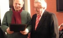 Victor Lis mit Jürgen Küster
